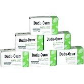 Dudu-Osun African Black Soap Bar 150g (Pack of 6) - by Tropical Naturals, Authentic Black Soap with Shea Butter, Honey for Moisture &amp; More