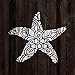 Nautical Starfish Stencil Art - DIY Starfish Stencils