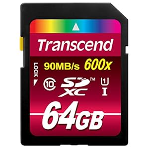 【Amazon.co.jp限定】Transcend SDXCカード 64GB Class10 UHS-I対応 (最大転送速度90MB/s) 無期限保証 TS64GSDXC10U1E (FFP)