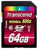 【Amazon.co.jp限定】Transcend SDXCカード 64GB Class10 UHS-I対応 (最大転送速度90MB/s) 無期限保証 TS64GSDXC10U1E (FFP)