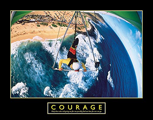 Courage: Hang Glider Art Print by H. Armstrong Roberts 28 x 22in