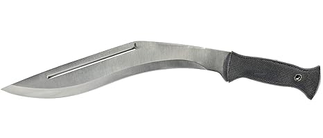 Nerd Clear Kukri Machete Edelstahl Jagdmachete Einhandmesser mit Scheide