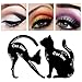Eyeliner Stencil, 2 Piece Cat Eyeliner Stencil, PVC Material Repeatable Use Eyeliner Template Plate For Everyone from Beginner to Professionals
