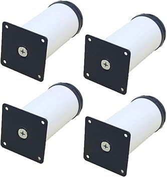FGVBC Möbelbeine verstellbar 25mm Metall Tischbeine Möbelfüße