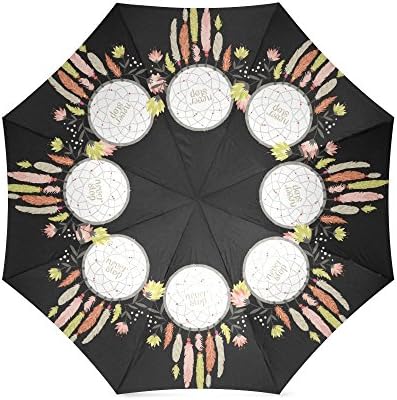 Personalized Gifts Fashonable Dream Catcher Dreamcatcher 100% Fabric And Aluminium High-Quality Foldable Umbrella