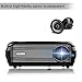 Projector, LESHP Video Projector 1080P HD Home Theater Movie Projectors 3200 Luminous Efficiency Backyard Outdoor LCD Support Laptop Xbox VGA USB Speaker HDMI for Computer TV Laptop Gaming SD