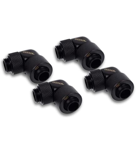 Alphacool ソフトチューブ継手　13/10mm G1/4 Alphacool HF 13/10 Schraubtülle G1/4 - Deep Black