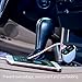 Leeioo Quick Car Charger 4.8A 24W Dual USB Car Charger with LED Screen Display for iPhone 7 6S Plus 6 Plus 6,Samsung Galaxy S7 S6 Edge,LG,HTC,Nexus 5X 6P,iPads Pro Portable and More(White+Black) …