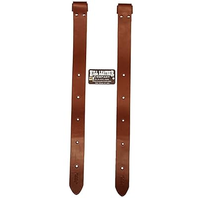 Sangle De Flanc (girth) En Cuir Véritable Sculpté - Ridex, Fabriqué En Inde, Pour Selle