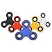 Figit Spinner Fidget Toys for Kids Adult-Spinner Fidget toy Hand Spinner Stress Reducer Aluminum Alloy Metal Bearing Anti Anxiety, ADHD, Autism Children 360 Spinner Helps Focus EDC Set (ABS-Blue)