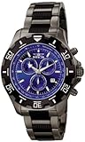 Invicta Men's 6411 Python Collection Chronograph Gun Metal Stainless Steel Watch
