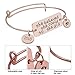 Ingooood Graduation Gift Bracelet for Women 2019 Graduation Cap Bracelet She Believed She Could So She Did Adjustable Bracelet for Women (C - She Believed She Could So She Did)