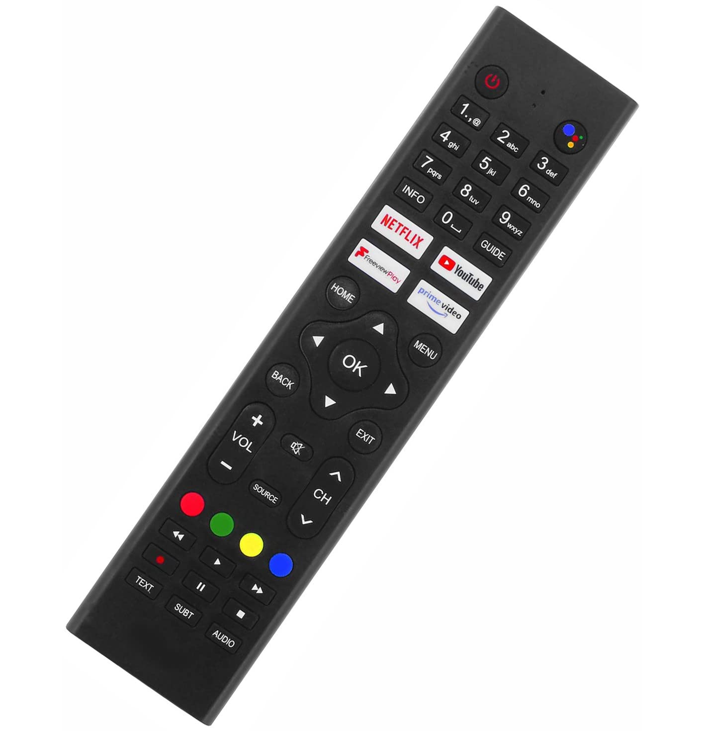 121AV - Smart remote control fits Logik L32AHE19, L43AFE20