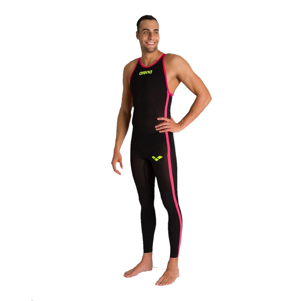 Arena Pwskin R-Evo+ Ow Fbllcb Wetsuit Black-Fluo Yellow 2