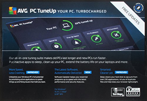 AVG PC TuneUp 2019,Â 1 User 1 Year [Key Code]