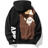 MDERNITY A BATHING APE Giant Ape Head Fit Pullover Hoodie, (Go up 2 sizes)