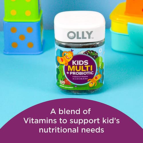 OLLY Kids Multi + Probiotic Gummy Multivitamin, 35 Day Supply (70 Count