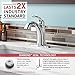 Delta Lahara Chrome Bathroom Faucet 1 Hole, Single Hole Bathroom Sink Faucet for Vanity, Metal Push-Pop Drain Assembly, Chrome 538-MPU-DST