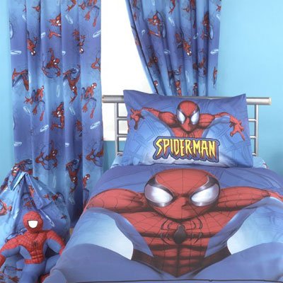 Spider Man Curtains 66 X54 Amazon Co Uk Kitchen Home