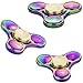 Hand Spinner Fidget Toy Dazzling Colorful, Up To 8 Min High Speed With Extra DIY German Bearing GIM Fidget Spinner Metal, Fingertip Gyro EDC Tri Spinner