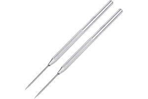 BONAYUANDA BronaGrand 2pcs Feather Wire Texture Tool for Clay Sculpting Texturing Modeling Tools