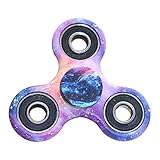 Sungpunet Tri-spinner New Style Cool Finger Spinner Toy Stress Reducer Hand Spinner Toy Anti-anxiety with Ceramic Bearing for ADD ADHD Autism Adult Children