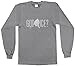 Threadrock Big Boys' Got Ice? Youth Long Sleeve T-Shirt L Sport Gray
