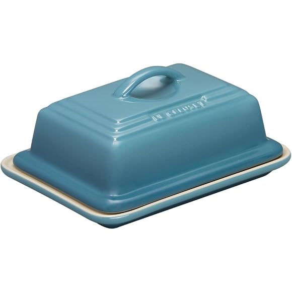 Le Creuset Stoneware Butter Dish Teal