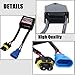 HID Kit Computer Warning Canceller Capacitor Anti Flicker Hid Ballast Error Code Eliminator-2 sets