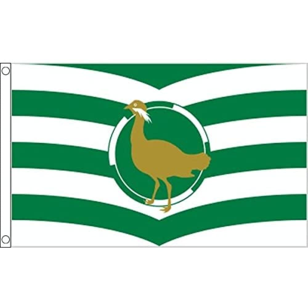 AZ FLAG - Wiltshire New County Flag - 2x3 Ft - 100D Polyester County Of Wilts. - England Banner with Two Metal Grommets - Fade Resistant - Vivid Colors - 2' x 3' Feet - 90x60 Cm