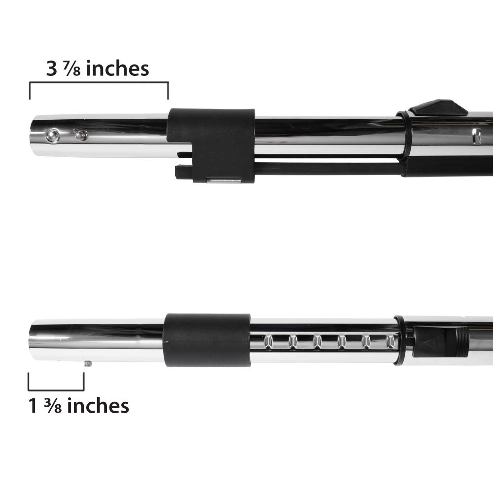 Cen-Tec Systems, 94775, CT20QD Quiet Drive Central Vacuum Nozzle with Integrated Wand, Black