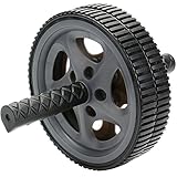 REEHUT Ab Wheel Fitness Equipment Ab Roller Wheel for Core Exercise - Dual Wheels and Foam Handles - Abdominal Workout