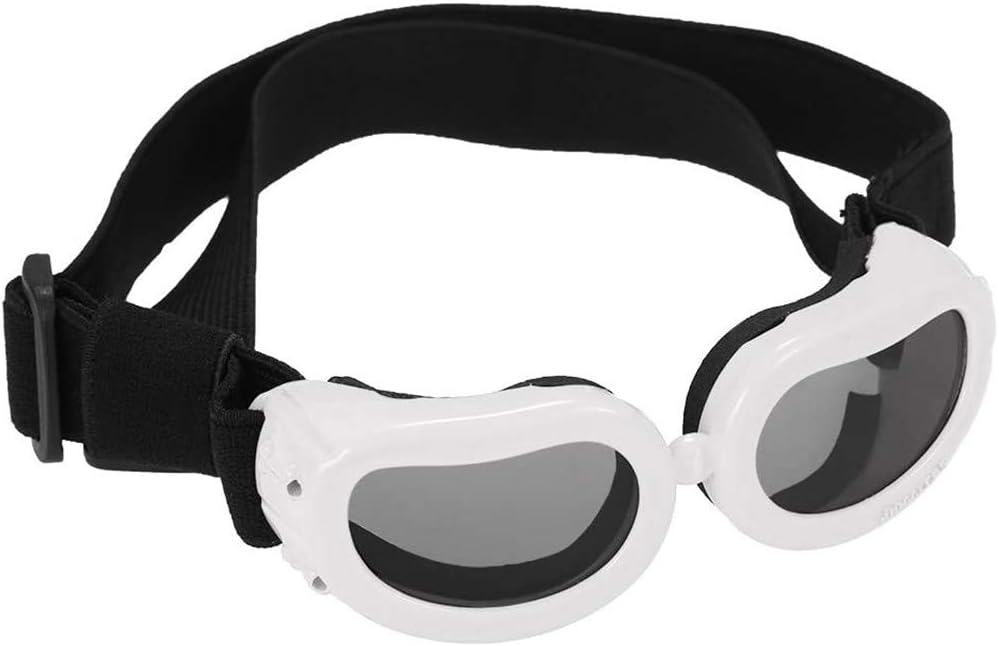 Adjustable Dog Goggles Sunglasses, Pet Eye Protection Goggles