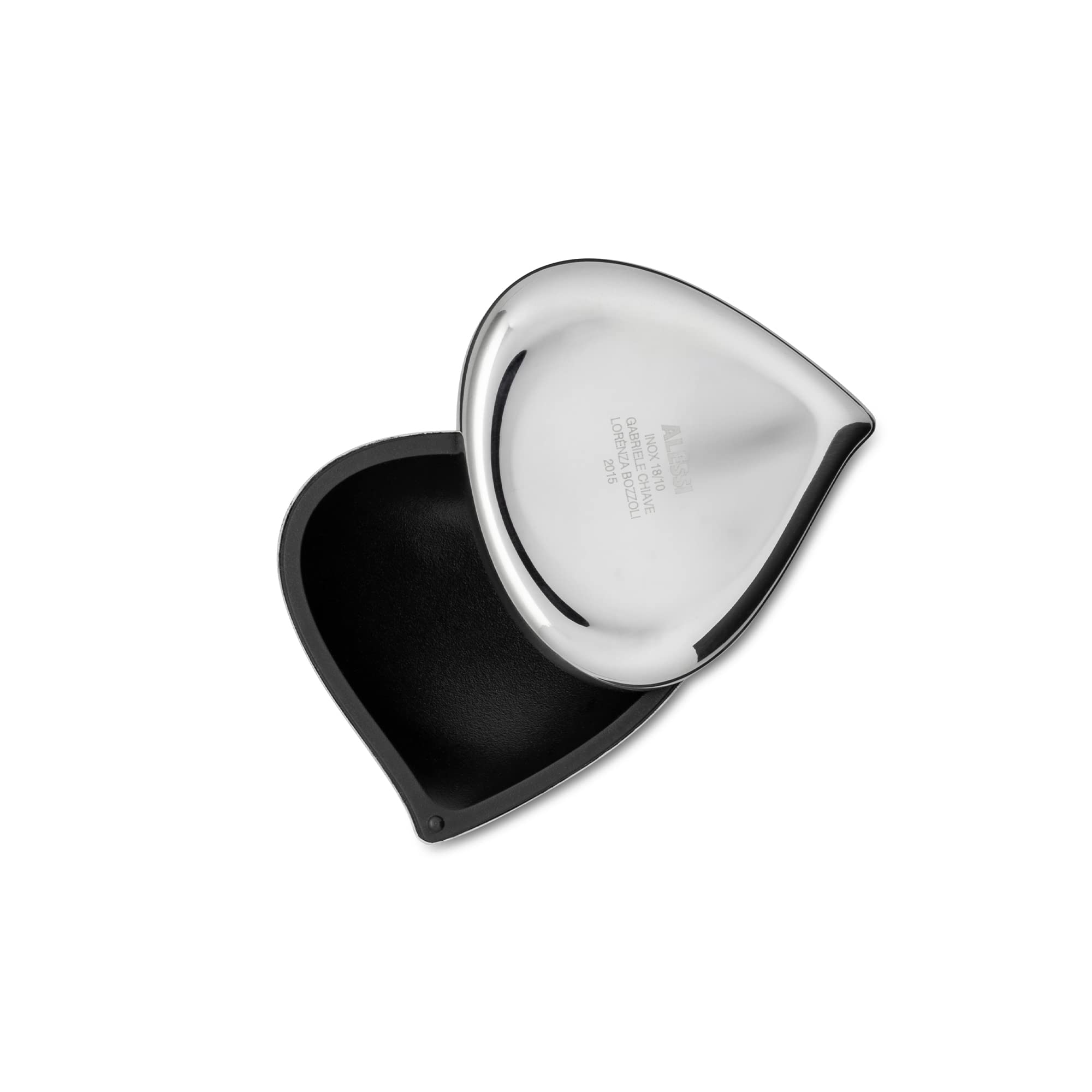 Alessi |CHB01 Chestnut Design Steel Pill Box, Polished, One Size