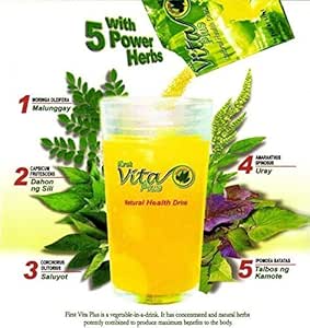 Amazon Com First Vita Plus Natural Health Powder Drink Dalandan Flavor 3 Boxes 60 Sachets Health Household Amazon Com First Vita Plus Natural Health Powder Drink Dalandan Flavor 3 Boxes 60 Sachets Health Household