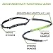 Treat4Pet Premium Hands Free Dog Leash for Running, Comfortable Waistbelt & Adjustable Length! Reflective Stitching & Control Handle. Retractable Shock Absorbing Bungee for up to 150 lbs Large Dogs.
