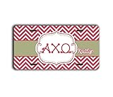 Alpha Chi Omega sorority personalized license plate
