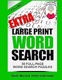 Extra Large Print Word Search Volume 1 by Mike Edwards