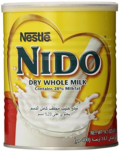 Nestle Nido Milk Powder, Imported, (400 gm), Cans (Pack