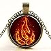 Handmade Avatar the last airbender necklace Avatar 4 Nations symbols necklace Avatar the Last Airbender Jewelry Glass Pendant glass cabochon birthday gift Gifts for her