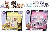 Littlest Pet Shop Cubby Hill Pack & Playful Kitties with 10 Pet & 10 Accessroies Bundle