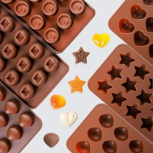3 Kootek+Silicone+Chocolate+Chocolates+Decoration
