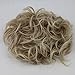 CAISHA Hairpiece Hair Wrap Heat-resistant Synthetic Fibres Curly Messy Updo Blonde Mix HW11