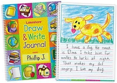 Draw & Write Children's Journal from Lakeshore Learning by Lakeshore Learning Materials