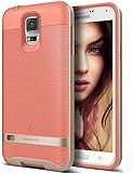 Galaxy S5 Case, Caseology [Wavelength Series] Slim Ergonomic Ripple Design [Coral Pink] [Modern Grip] for Samsung Galaxy S5