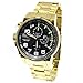 Invicta Men's 17416 I-Force 18K Gold Ion-Plated Stainless Steel Watch
