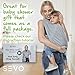 Soft Baby Wrap Sling Carriers – 100% Natural Cotton Safe for Newborn – Styles Infant Blankets – Perfect for Shower Gift - Color Grey