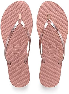 havaianas you metallic rose
