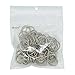 CP-nine 100 Pack 1'' (25mm) Nickel Plated Steel - Heat Treated - Round Edged