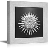 Canvas Wall Art Abstract Ink Painting Canvas Prints Home Artwork Decoration for Living Room,Bedroom - 12x12 inches